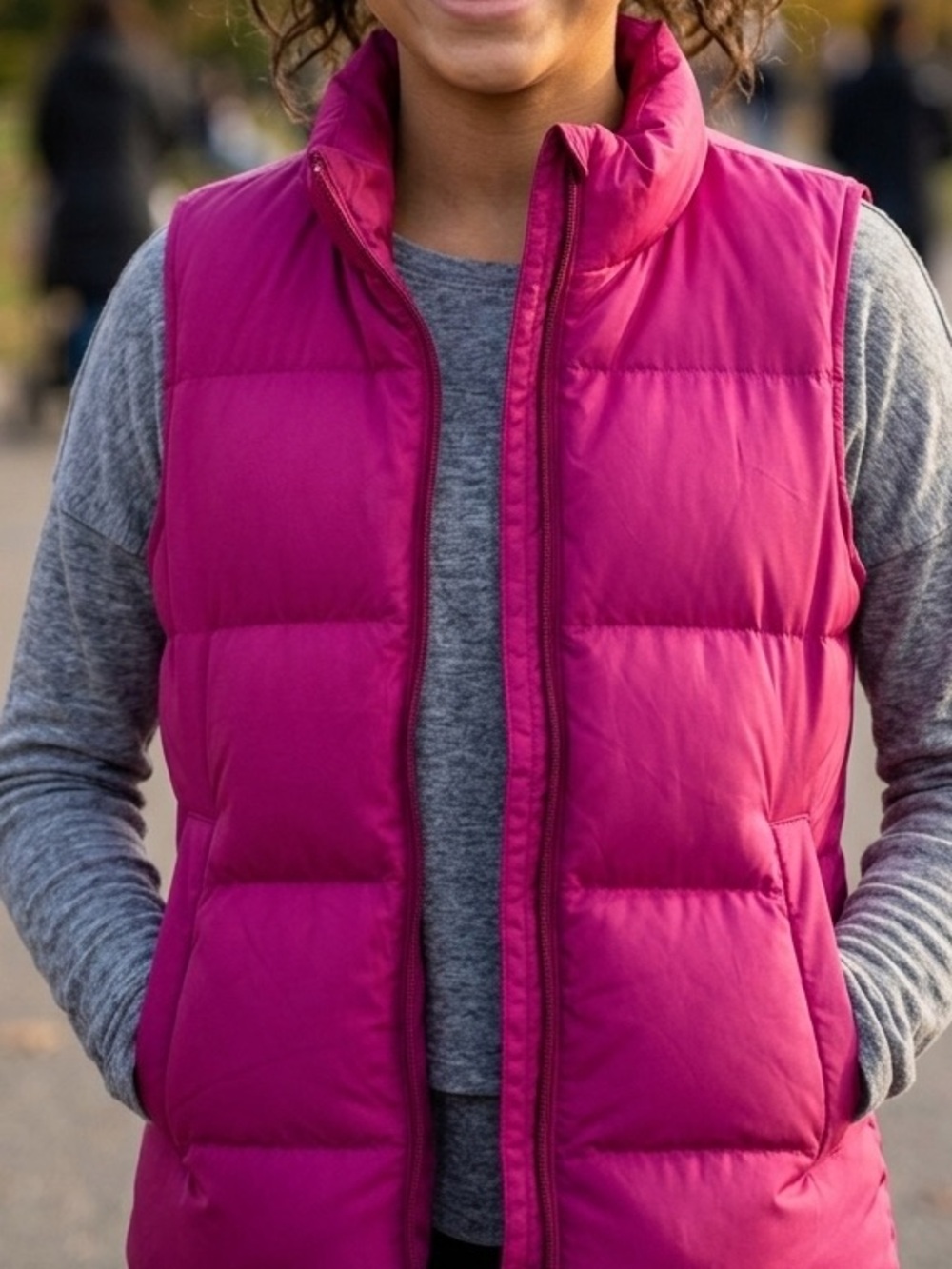 Lands' End Down Filled Vest